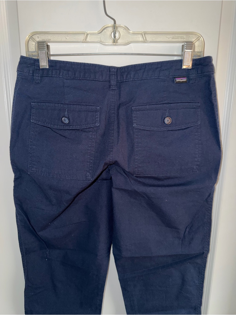 Patagonia Women’s Blue Cargo Capri Pants Size 6 Outdoor Hiking Utility NWOT - Picture 5 of 5